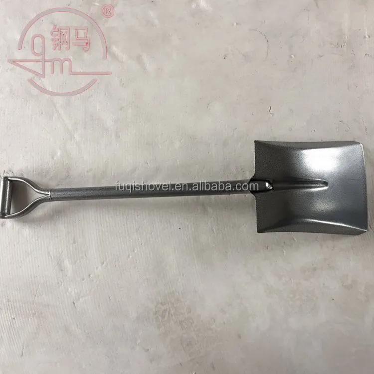 Factory direct sale square point shovel with steel handle shovel chinese cheap shovel S501MY