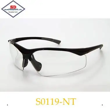 Nylon Safety Goggles Stylish Eye Protection Glasses with Durable Nylon Frame