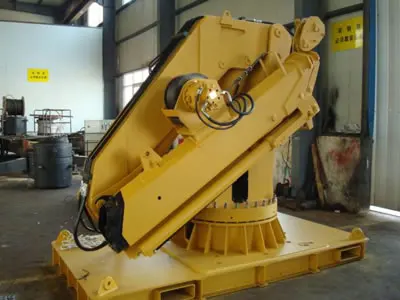 Складная яхта палуба порт стреловой кран гидравлический кран