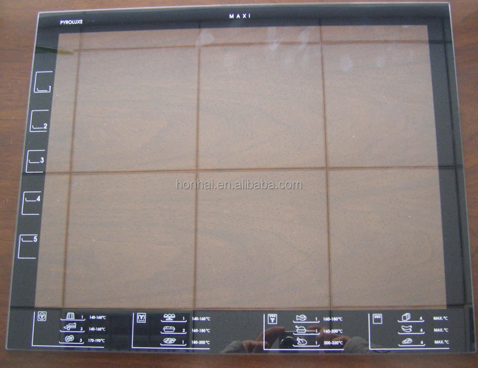 Heat Resistant Borosilicate Glass Oven Door Windows