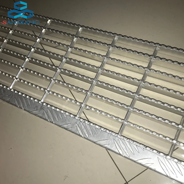 Grip-Strut aluminum bar cross safety walkway grating