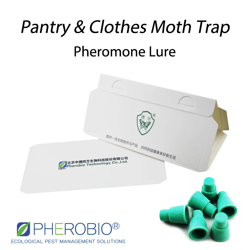 Webbing clothes moth Tineola bisselliella pheromone lure pheromone trap