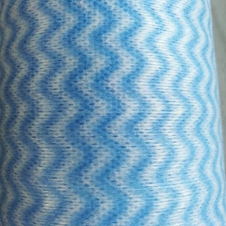 Spunlace J-cloth roll,non-woven J-cloth,wholesale cleaning supplies--Shouguang Kaixuan clean wipe  epa approval