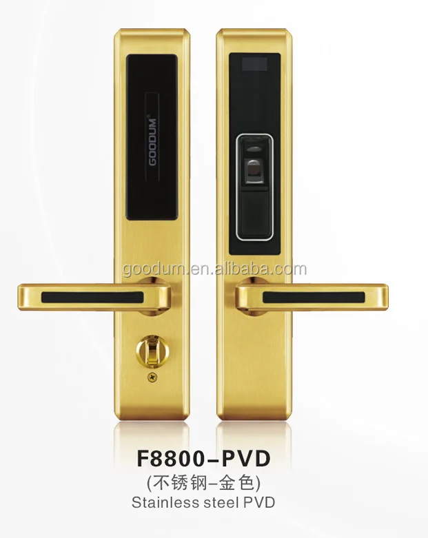 
Goodum Electronic Biometric Fingerprint Password Door Lock Left/Right Handle 