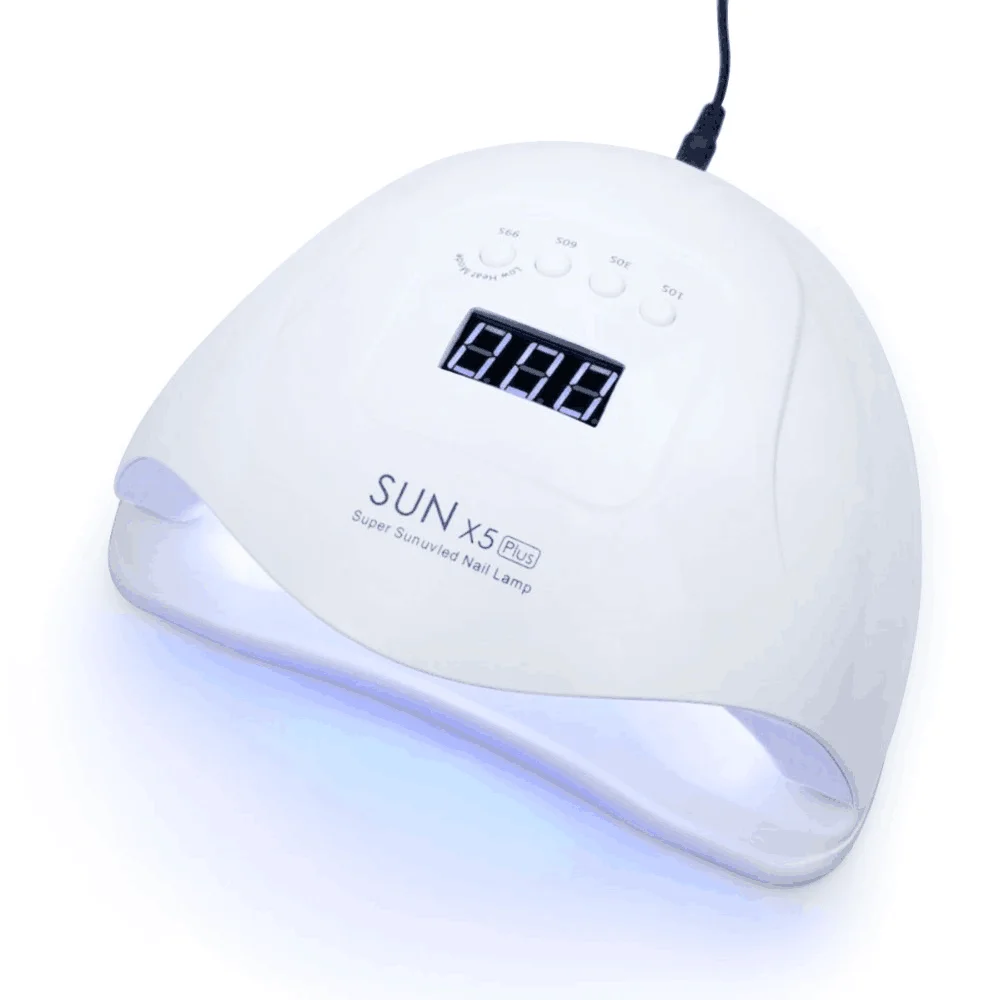 SUNX5   Newest 54W  54w nail uv lamp battery operated uv cure nail lamp