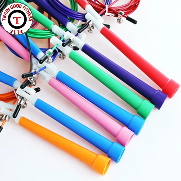 Rizhao Fitness equipment speed jump rope with logo