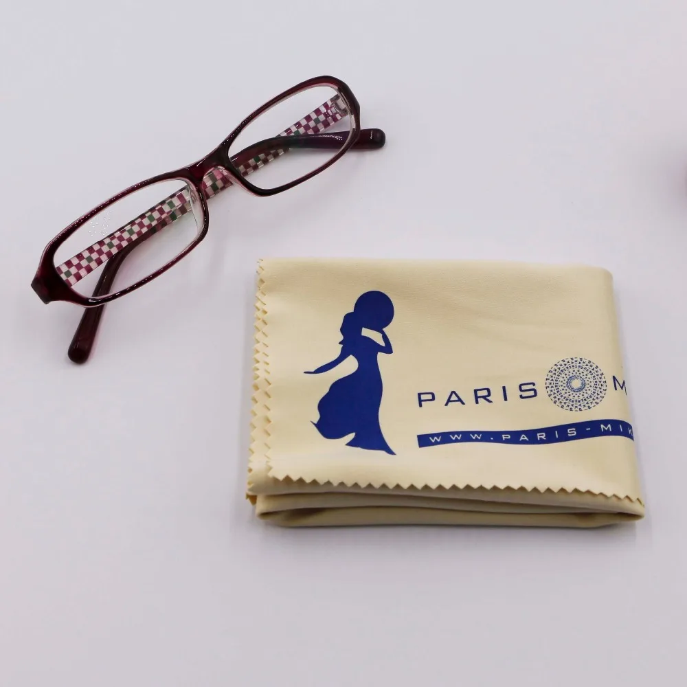 Wholesale Custom Lens Cleaner Wipes Microfiber Glasses Cleaning Cloth