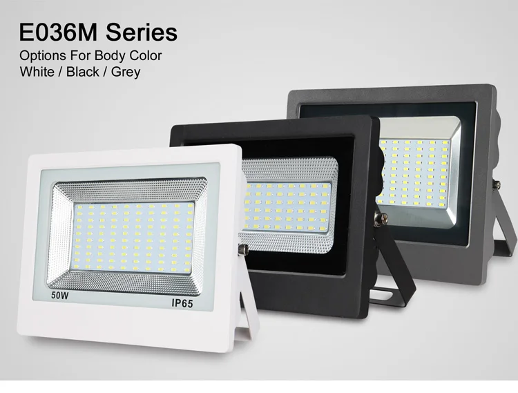 
New product 2019 guzhen lighting factory high lumen IP65 outdoor white led 150w 100w 50w flood light 