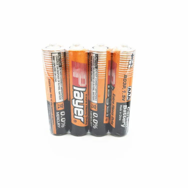 Горячая Распродажа, цинковая батарея AAA R03 1,5 в, сверхмощная батарея для клавиатуры