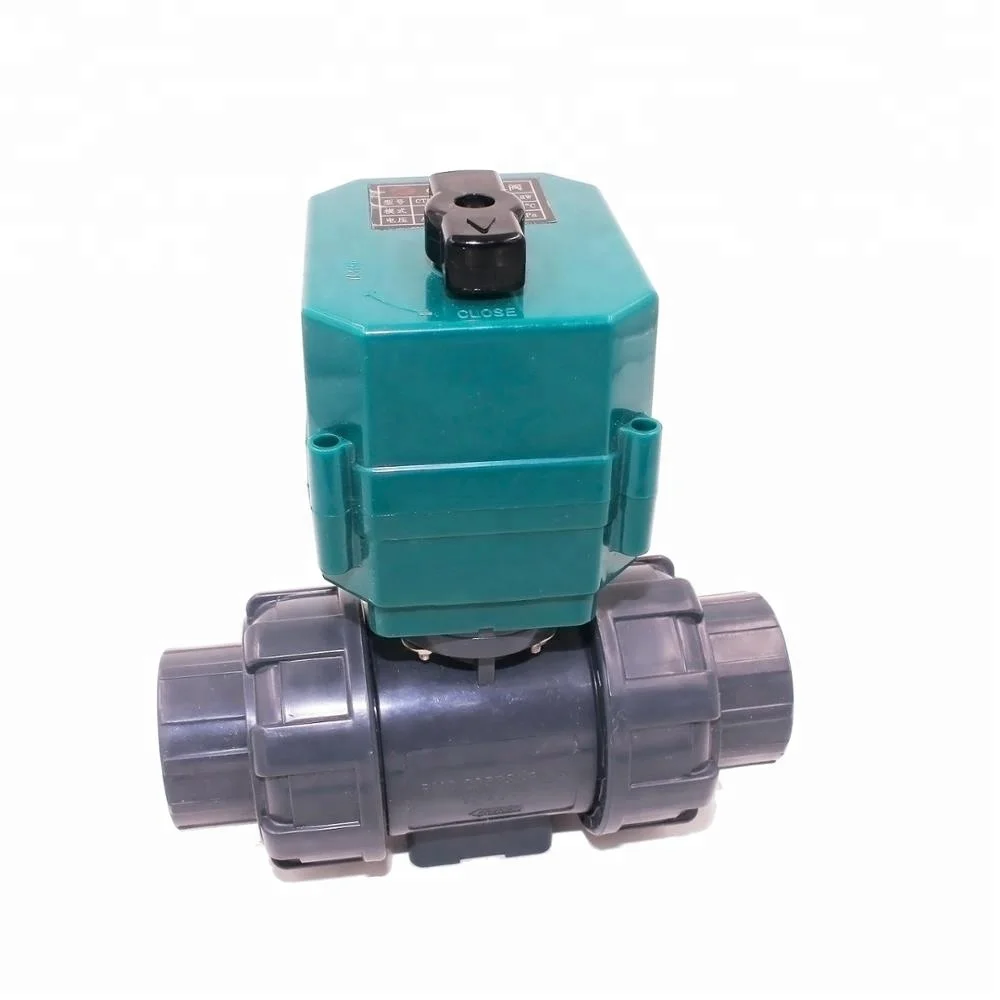 pvc 50mm motorized ball valve Electric Water Motorized Motorised Actuator pvc ball valves prices