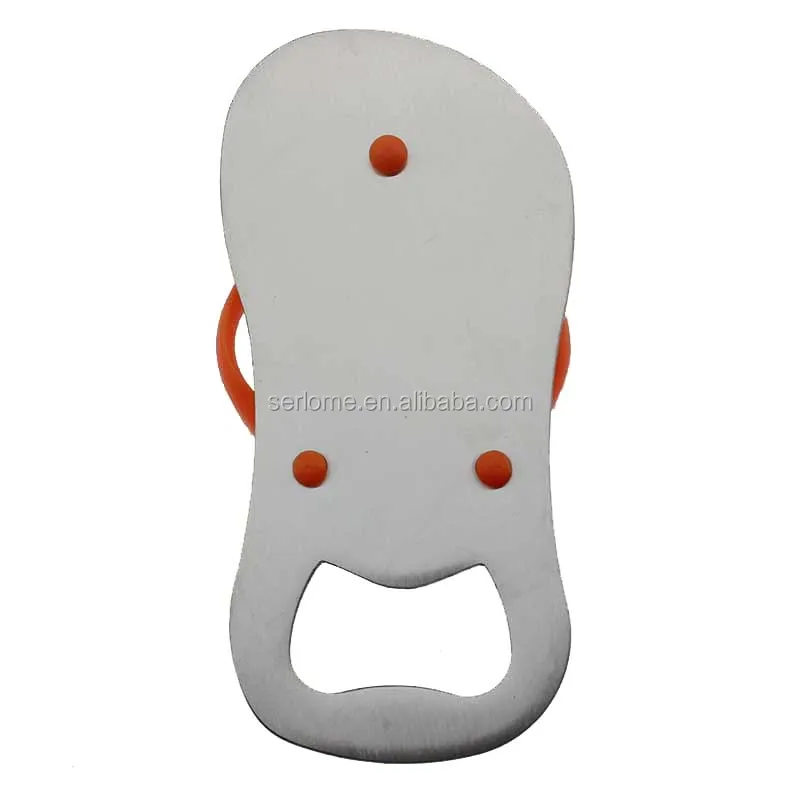 
Stainless Steel Orange Wedding Gift Slipper Flip Flop Bar Bottle Opener 