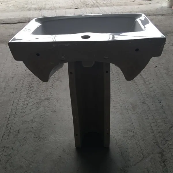 China bathroom luxury pedestal basin hand wash sink prices