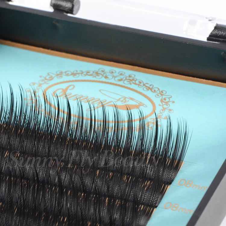 
China qingdao synthetic oem natural pandora eyelash extension camellia lashes 
