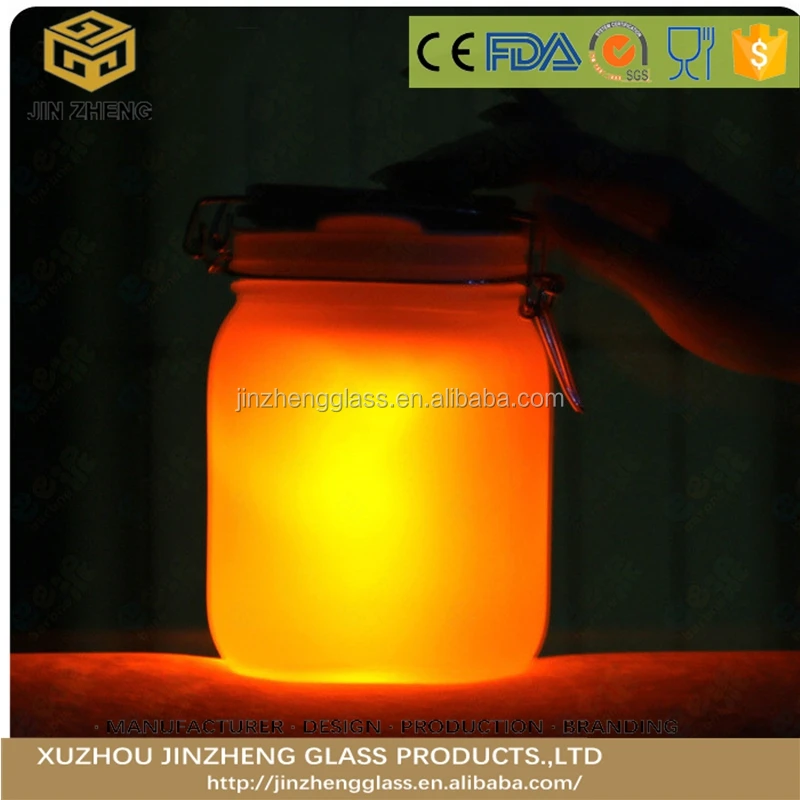 Fashion novel Sun Jar Solar KIDS WEEDING club table Lamp Waterproof powered RGB night light present BABY Beautiful lights
