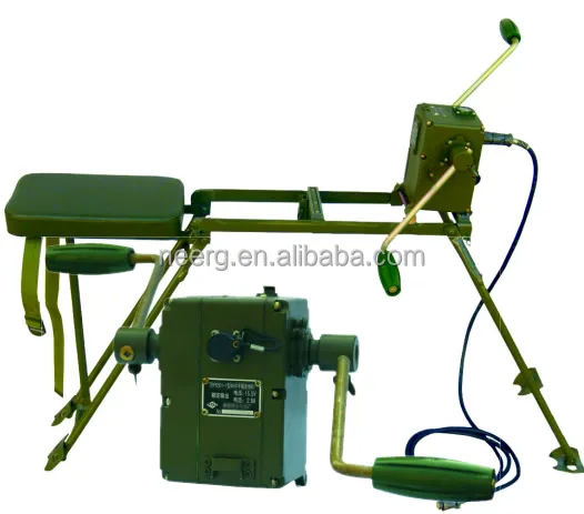 Генератор мощности с ручным приводом мощностью 60 Вт с подставкой для сиденья