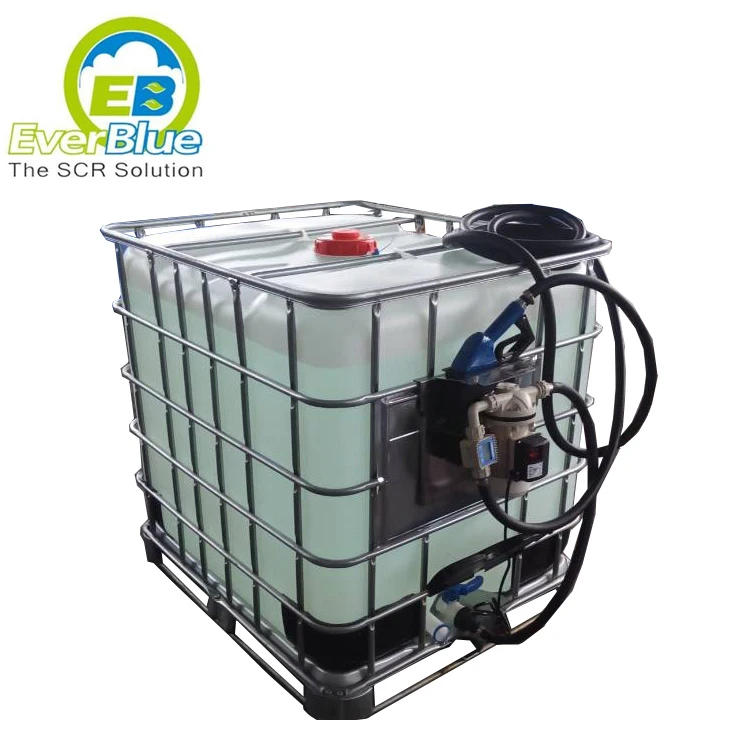 Aqueous Urea Solution 1000L IBC Tank AdBlue 32.5% for Euro4 Euro5 Cars