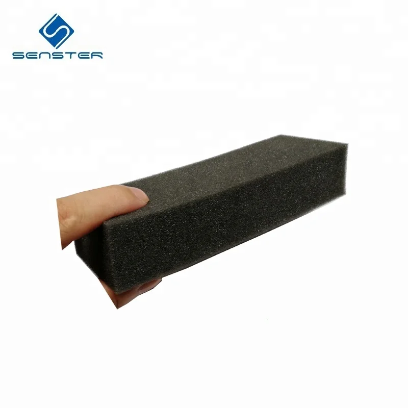 High density custom polyurethane foam block sponge foam block sponge foam glass block
