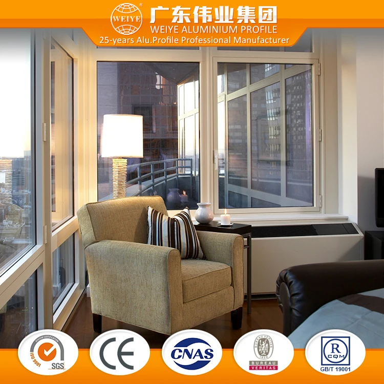 Hot sale float glass Aluminum door for Vietnam market with insulating and thermal break function aluminium wooden door