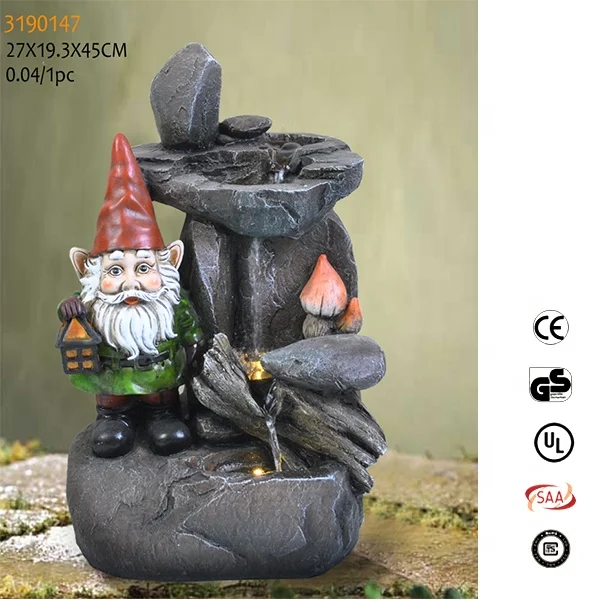 
Resin fountain garden resin carving fountains for home decoration 