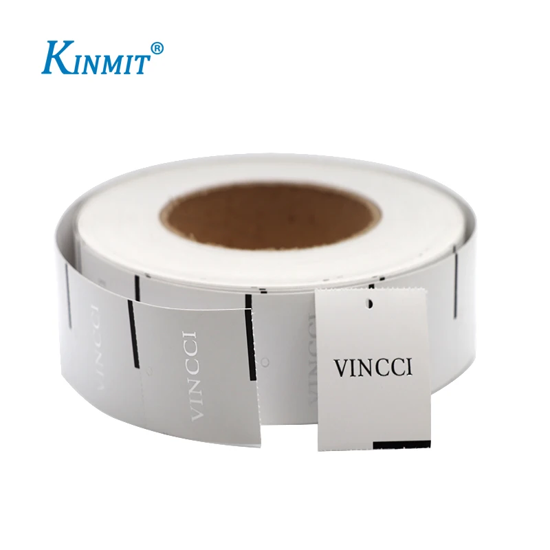 Kinmit Customized Logo Hang Tags Clothing Hang Tag Roll
