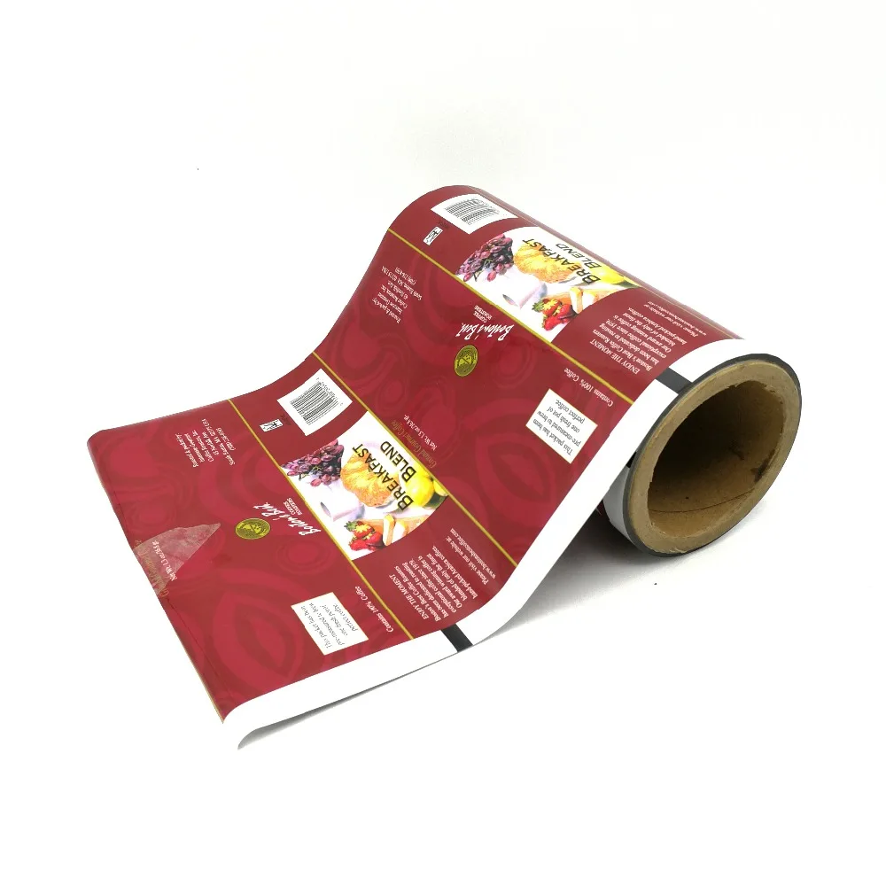 Healthy Vacuum Laminated Small Packaging For Food Snack Stretch Packaging Roll Film Plastique