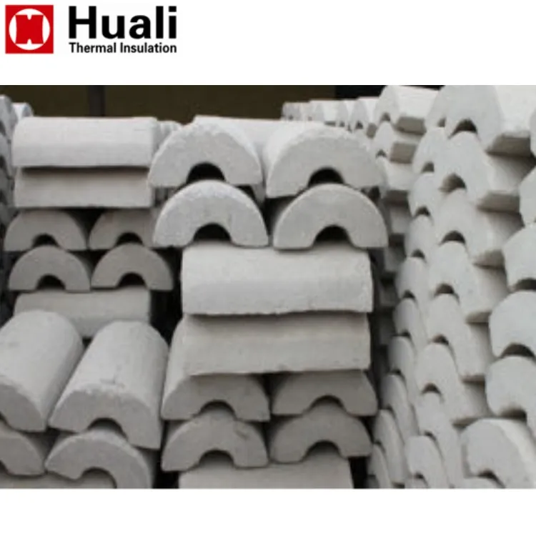 Perlite Supplier ASTM C610 Asbestos Free Inorganic Rigid Insulation Expanded Perlite Pipe Cover Fireproof Insulation Board White