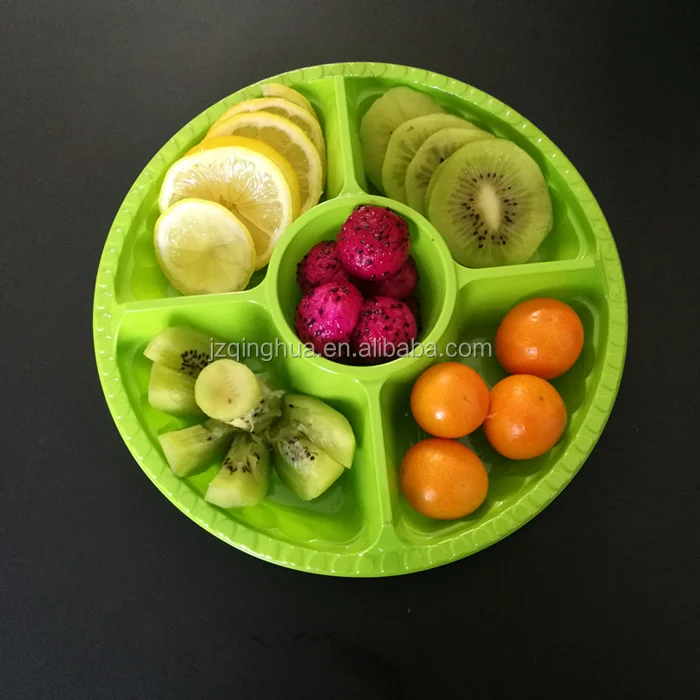 2023 новый лоток с 4 - 5 отделениями для упаковки продуктов питания/фруктов