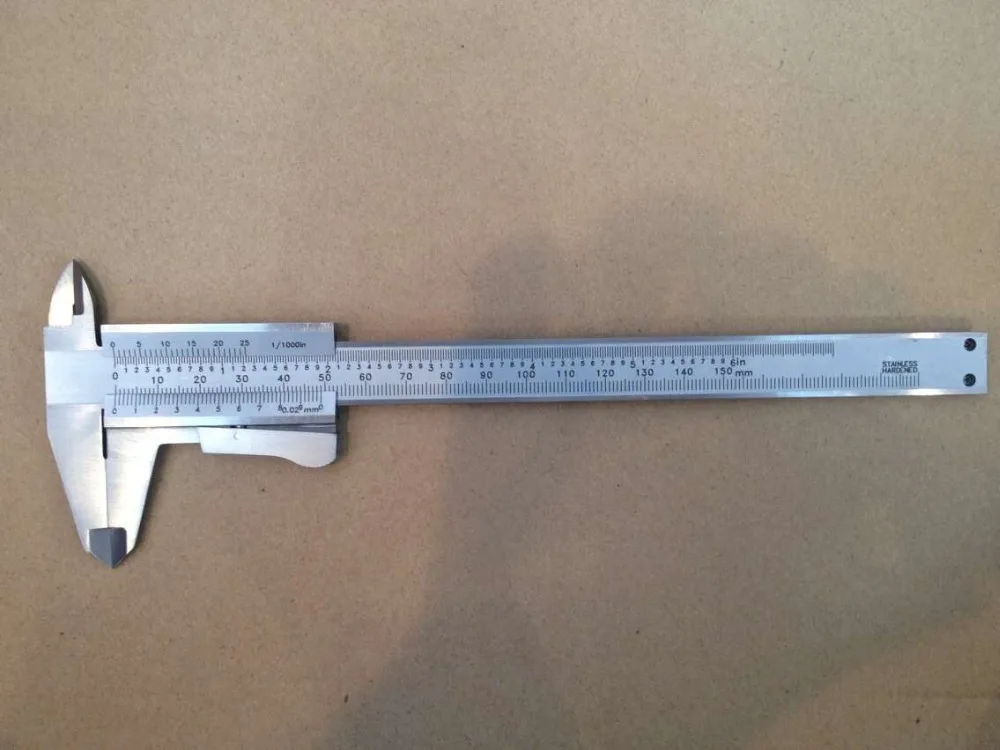 High quality stainless steel vernier caliper with Auto-locking factory from china supplier