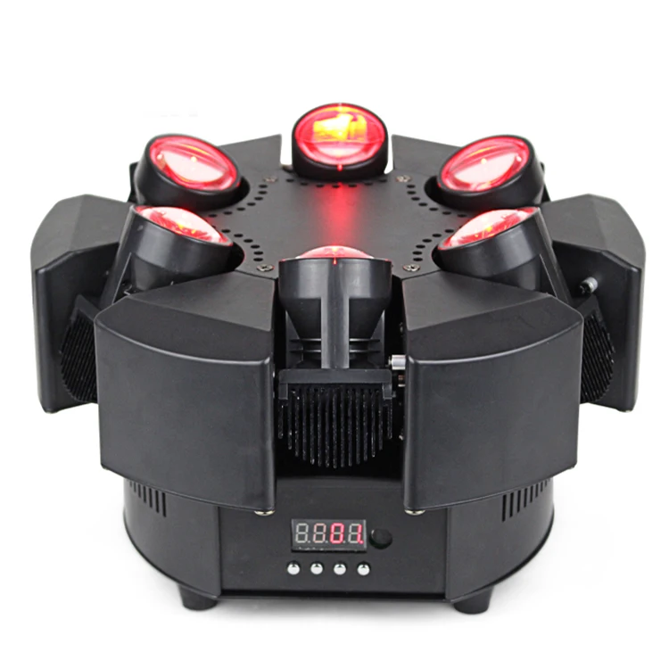
NEW LED 4IN1 6Head Smart Beam 60w LED Moving Head Beam Light For Stage 