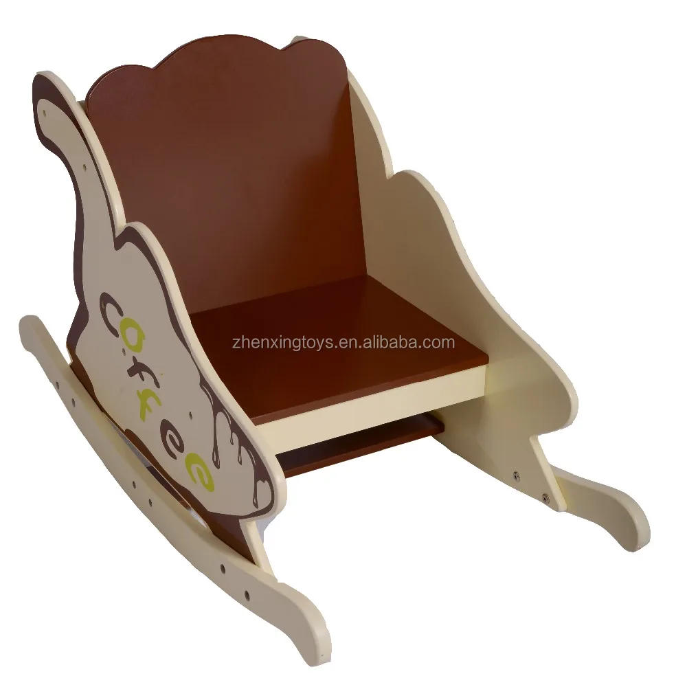 
Hot Sell Cartoon zebra rocking horse wooden decorative 