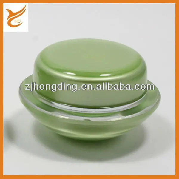 selling on the world excellent quality see like flying saucer silk-screen solid glue Usage lip balm container jar