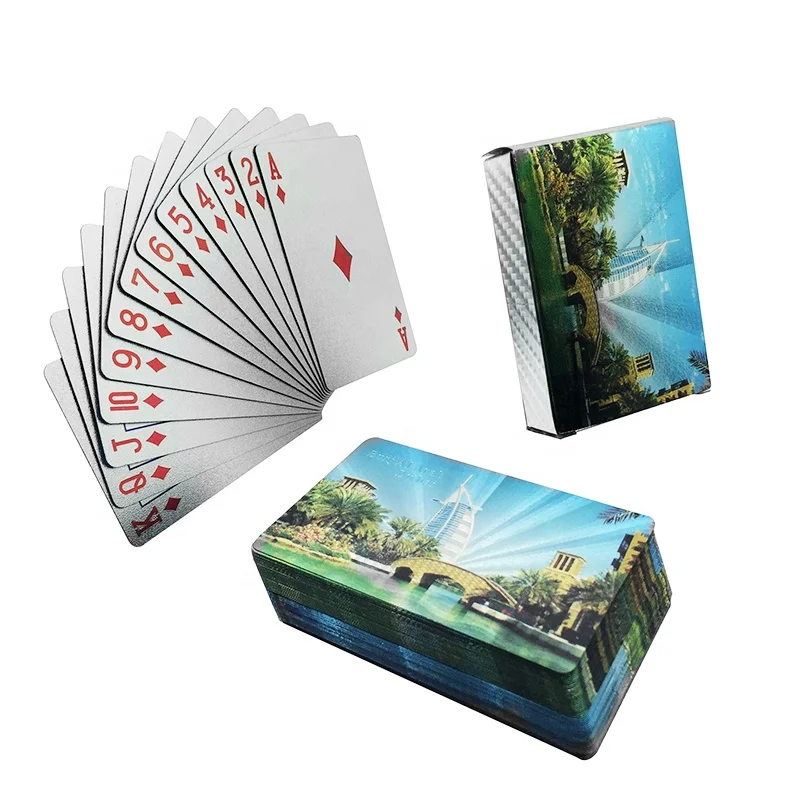 GS-18038 Promotional PET Playing Card Sheet Table Games