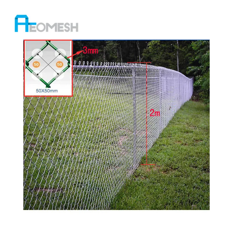 AEOMESH Chain link fence with differently unique designs applying in playgrounds