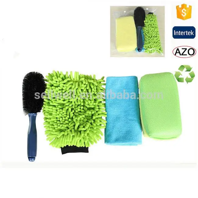 
2016 popular car cleaning set, auto car wash set, durable car care products 