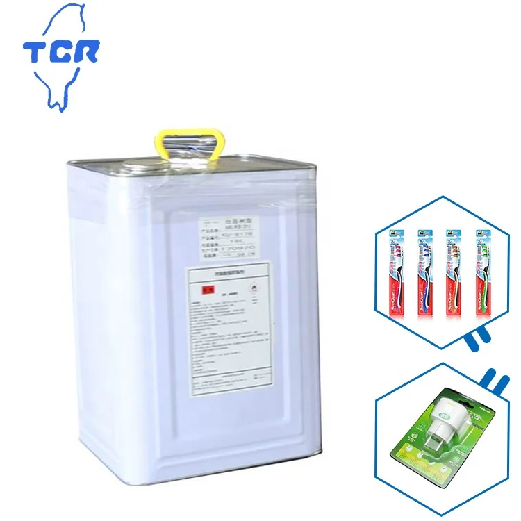 
Good blister ability solvent based blister varnish for PVC blister TCR free sample Factory direct selling price 