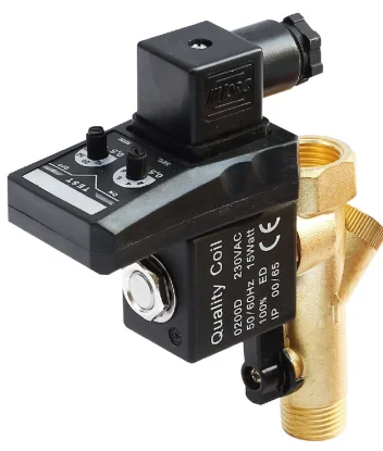 Электронный Конденсат с автоматическим сливом для воздушного компрессора и