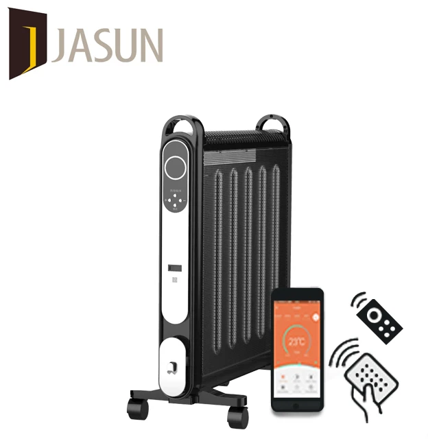 1500W Micathermic Flat-Panel Heater, Movable Silent Energy-Saving Space Mica Heater