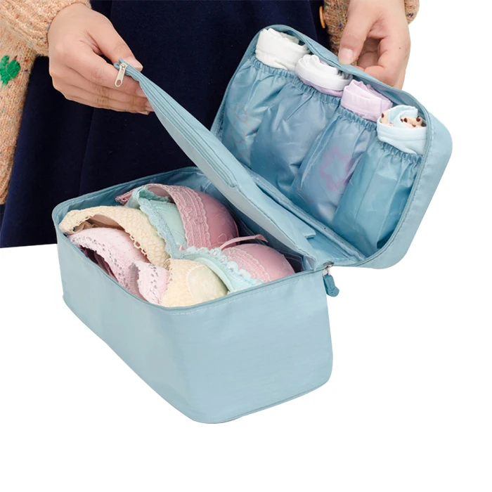 2015Korea style waterproof travel underwear bra bags and cases handbag storage organizer