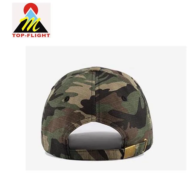 Custom Logo 6 Panels Camouflage Sports Outdoor Camp Dad Face Hat Gorras Cotton Plain Camo Baseball Cap