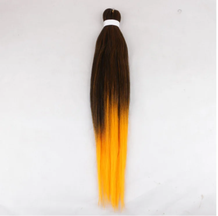 Pre-stretched Professional EZ Braiding Hair Perm Yaki Jumbo Braids Soft Synthetic Hair Hot Water Easy Braid