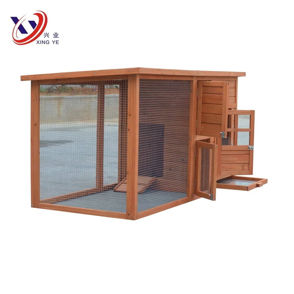 Wooden large animal cage for chicken and duck living coop