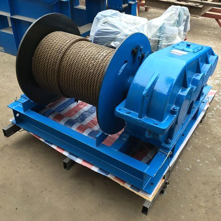 Electric hoist winch 220v with remote control for sales