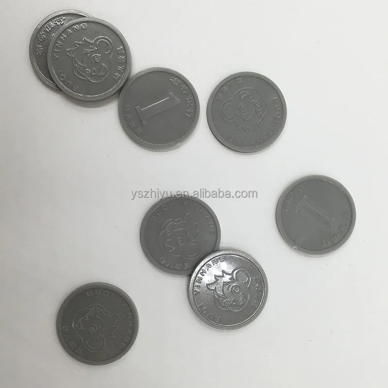 
 Горячая Распродажа 2018, дешевая Экологически чистая пластиковая жетоновая монета  