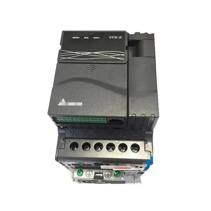 original VFD-E series micro inverter VFD004E21A 0.4kw 220V single phase frequency converter 60hz 50hz