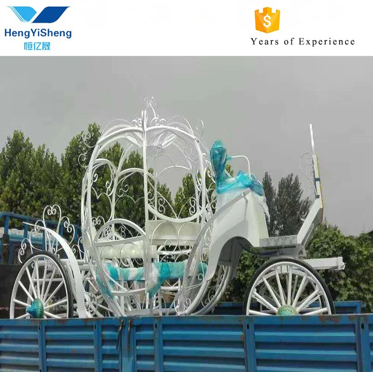 Pumpkin  cinderella victorian wedding  horse drawn carriage for sale