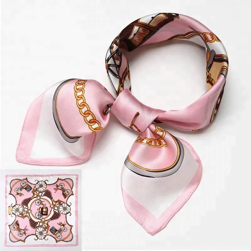 China Union silk square neck scarf