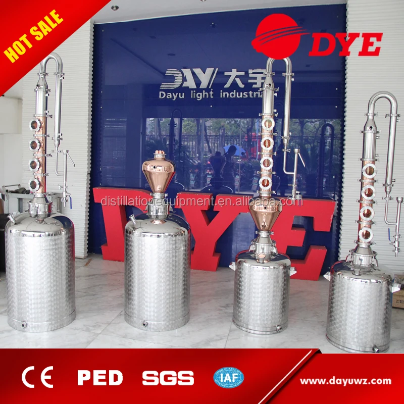 Daeyoo 50L 100L 200L домашний спиртовой дистиллятор для теста на ром и бренди