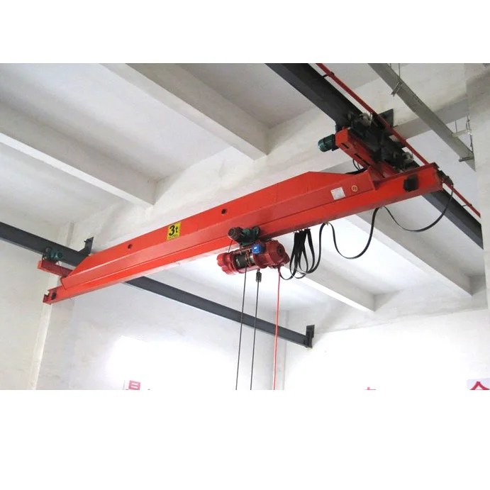 500kg small Small Suspension Electric Single Girder Overhead Crane 1 ton 2.5ton 5 ton