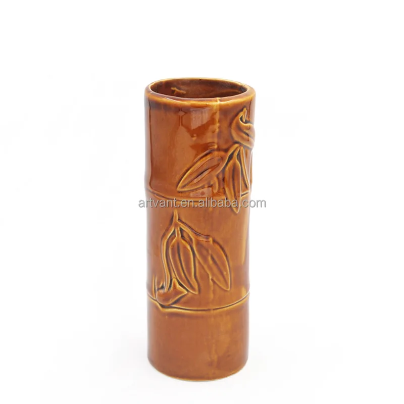 Wholesale Cheap Ceramic Tiki Mug New Concept Ceramic Cups for Cocktail/Bar Coffee Mug Without Handle Beer Mug