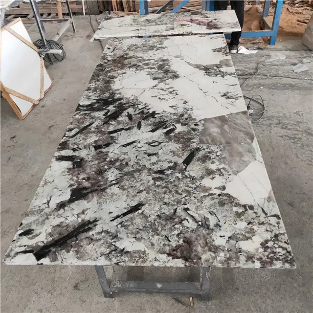 
Vanity bathroom natural marble stone top for bathroom 